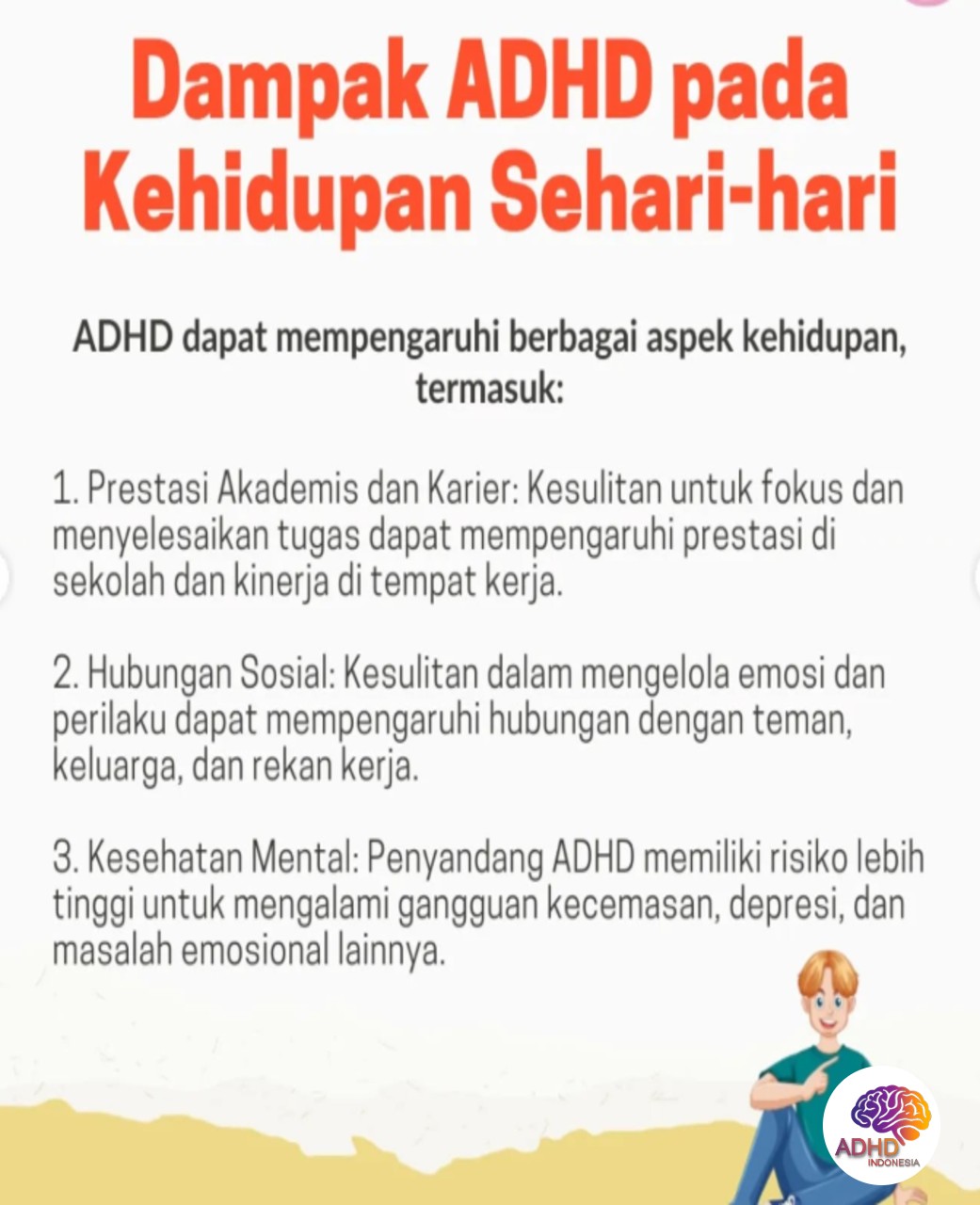 ADHD dan Hubungan Sosial Anak di Lingkungan Sekolah di Kabupaten Tanah Datar