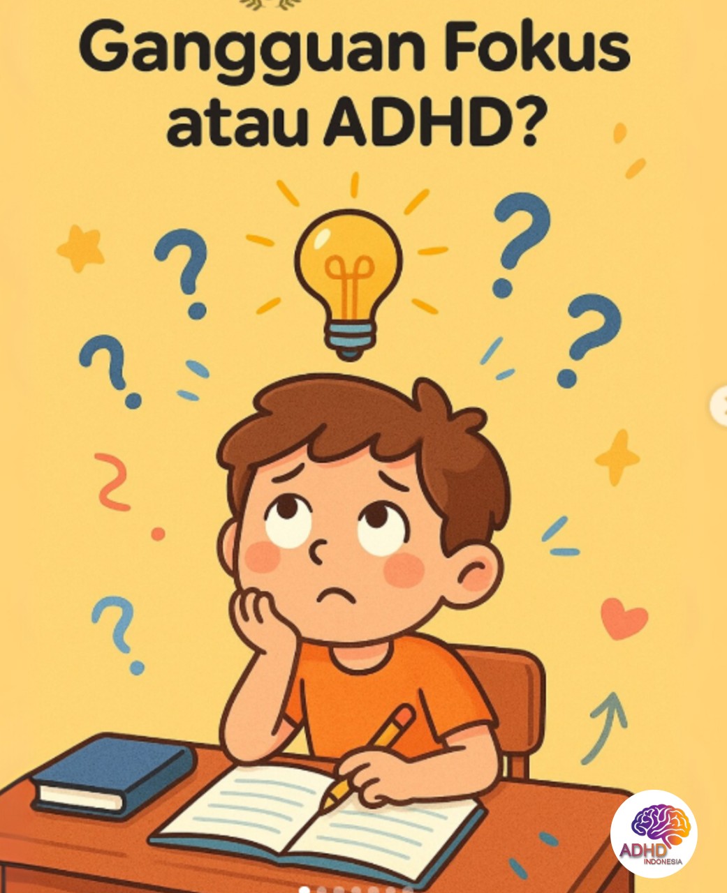 ADHD dan Kesulitan Fokus Anak: Edukasi untuk Keluarga di Kabupaten Tanah Datar